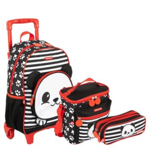 Kit Mochilete Lancheira Estojo Sestini Kids