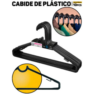 Kit 10 Cabides Adultos Sanremo - Organização
