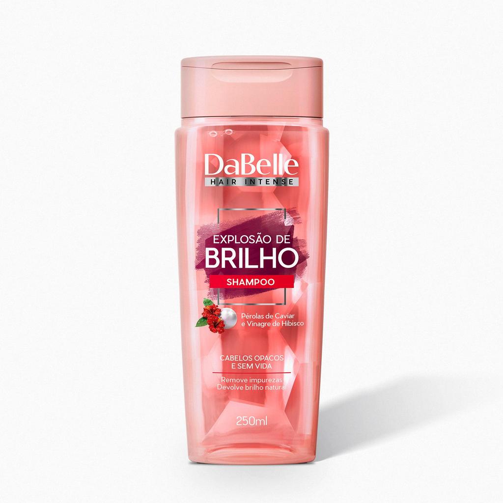 Shampoo Explosão de Brilho DaBelle 250ml 1 Shampoo Explosão de Brilho DaBelle Hair 250ml