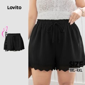 Shorts Boho Preto Feminino - Primavera/Verão