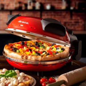 Forno Pizza Elétrico Ariete Vermelho 1200W