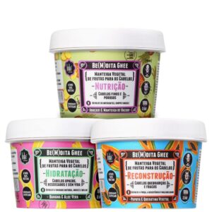 Kit Lola Cronograma Capilar Be(M)dita Ghee (3 Produtos)