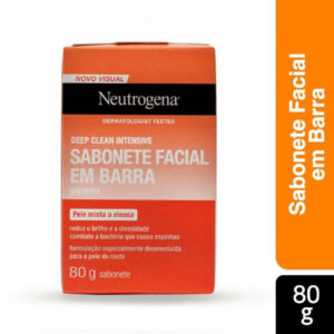 Sabonete Facial Neutrogena Deep Clean 80g