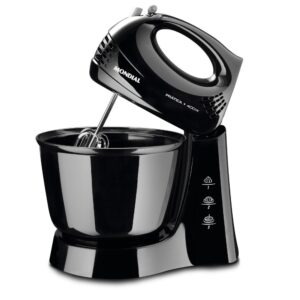 Batedeira 400 watts 3 velocidades preta Prática - B-44-B - Mondial