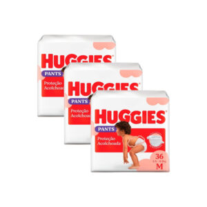 Fralda Huggies Pants Tamanho M - 36 Unidades