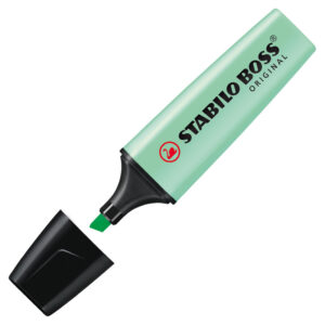 Pincel Marca Texto Stabilo Boss Pastel Verde