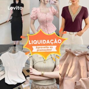 Top Casual de Verão Feminino Tamanho L