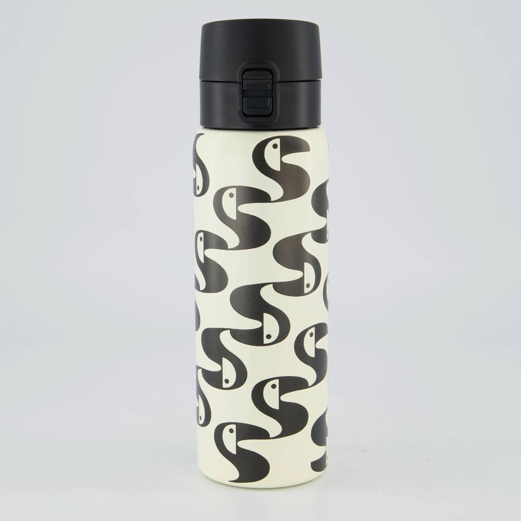 Garrafa Inox 650ml Preta Farm Etc - Unissex 1 Garrafa Farm Etc Copatucano 650ml Preto