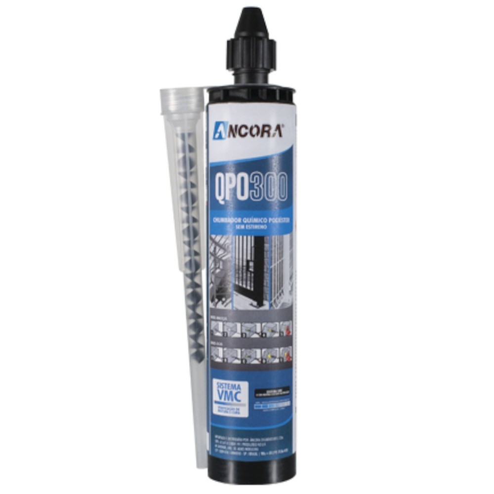 Chumbador Químico 300ml Ancora - Fixação Forte 1 Chumbador Químico 300ml Ancora - Fixação Forte