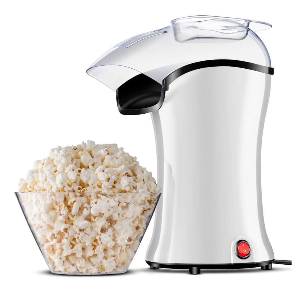 Pipoqueira El?trica Mondial PopFlix 1200 Watts - Pronta em 3 Minutos 1 Pipoqueira elétrica com bico direcionador 1200 watts branco- PopFlix - Mondial
