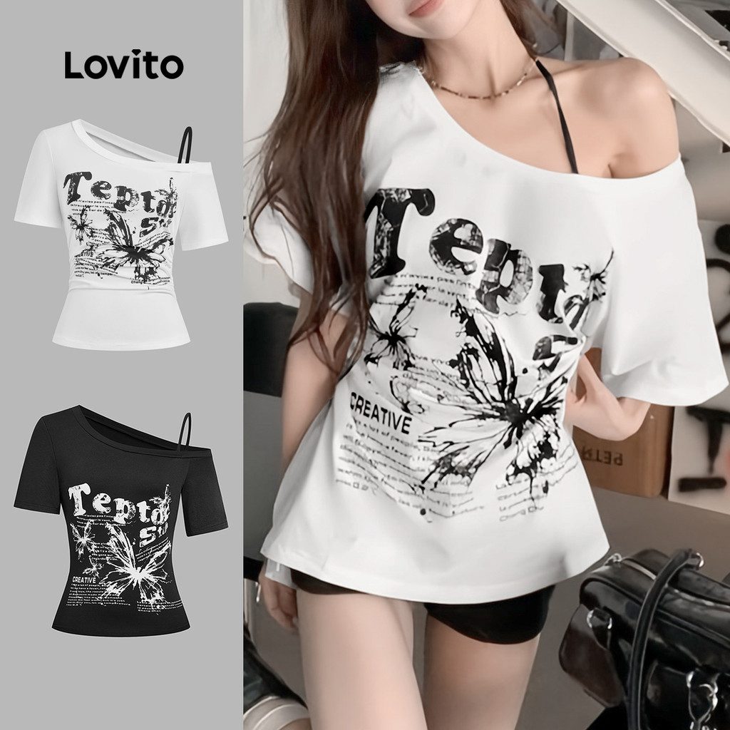 Camiseta Plissada Ombro Frio Casual Feminina 1 Camiseta Plissada Ombro Frio Casual Feminina