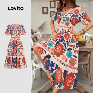 Vestido Longo Boho Estampado Floral