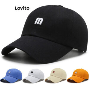 Lovito Chapéus Básicos com Letras para Mulheres LFA09088
