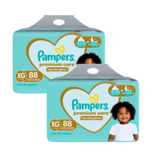 Fraldas Pampers Premium Care XG 88 Unidades