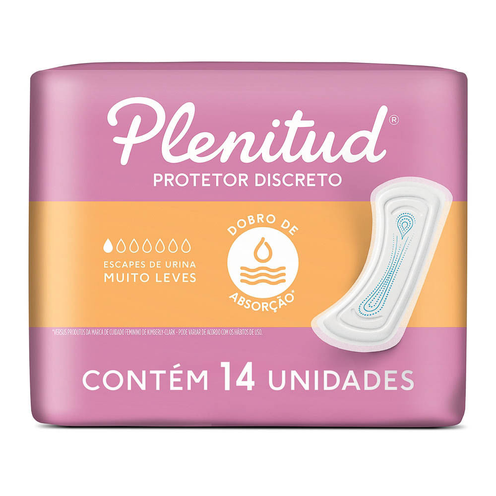 Protetor Discreto Plenitud Femme - 14 Unidades 1 Protetor Discreto Plenitud Femme - 14 Unidades