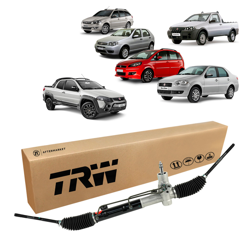 Caixa Setor Dire??o Hidr?ulica TRW Original - Volkswagen Gol, Voyage, Fox, Saveiro, Fox, Spacefox, Crossfox 1 Caixa Setor Direção Hidraulica Gol Voyage Saveiro Fox G5 G6