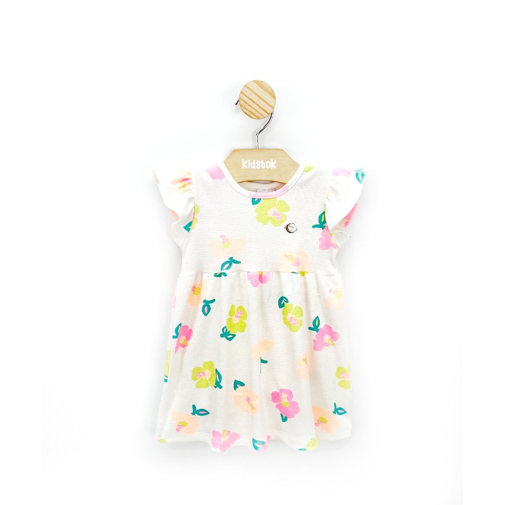 Vestido Menina Floral Ribana Brandili 1 Vestido Menina Floral Ribana - Brandili