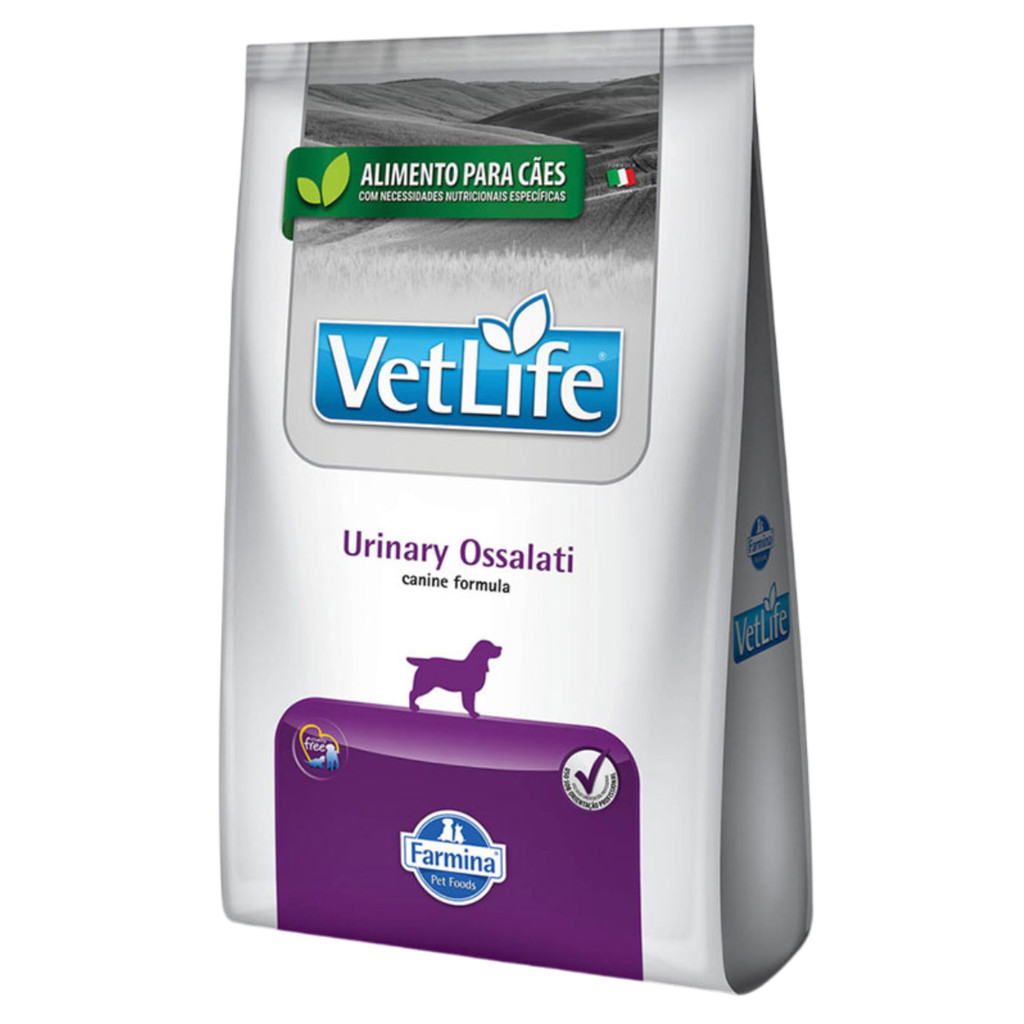 Ra??o Vet Life Urinary Ossalati C?es Adultos 2kg 1 Ração Vet Life Natural Urinary Ossalati para Cães Adultos 2,0kg