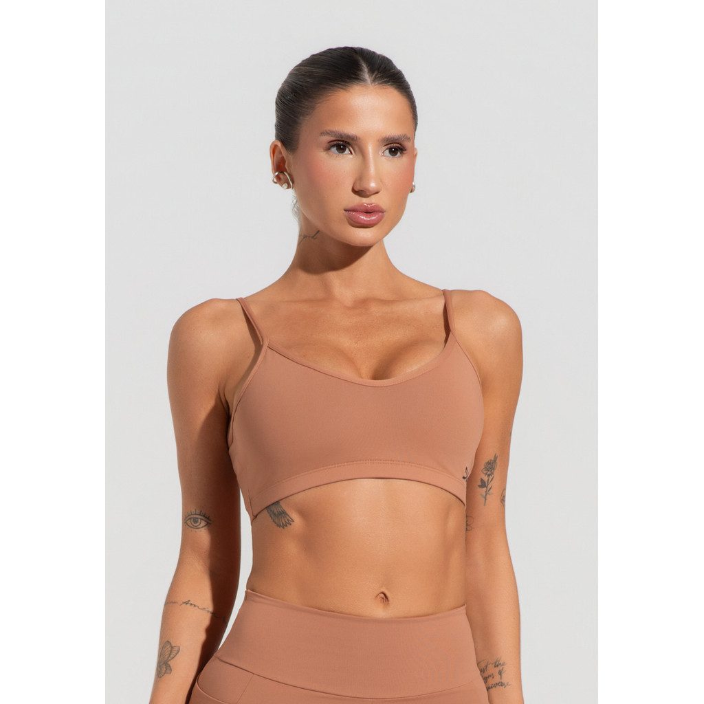 Top Fitness Feminino Al?as Finas Ajust?veis DLK 1 Top Fitness Feminino Alças Finas Ajustáveis DLK