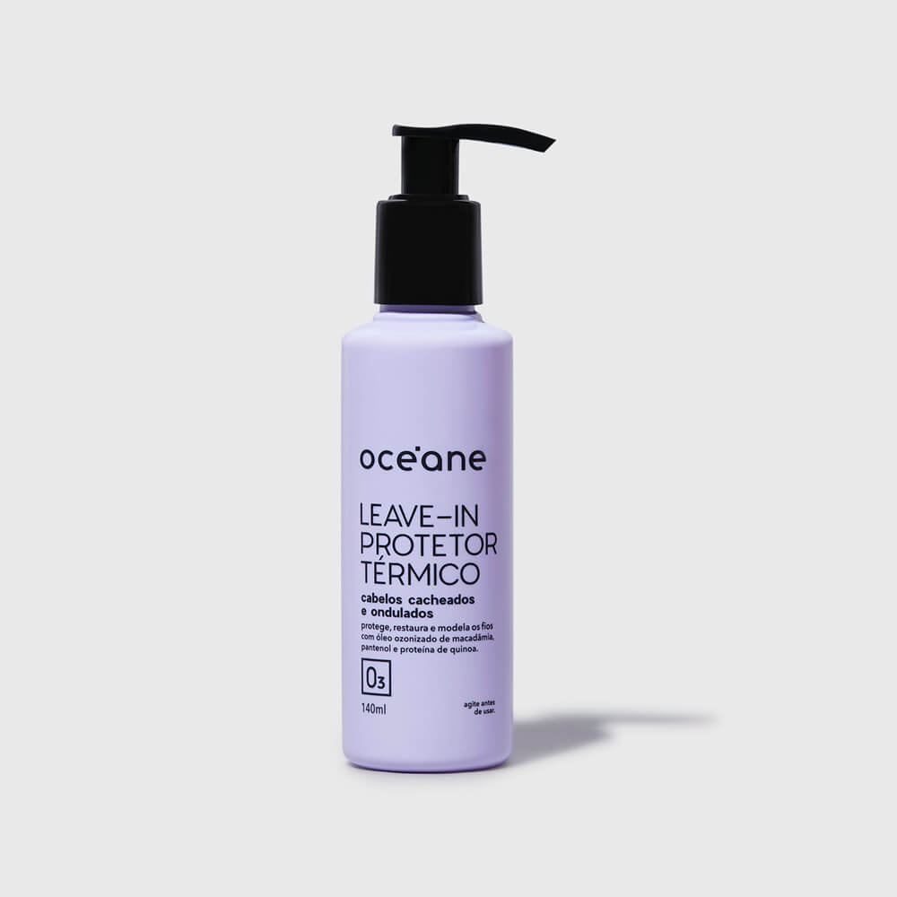 Leave In Protetor Térmico Cachos 140ml 1 Leave In Protetor Térmico para Cabelos Cacheados 140ml