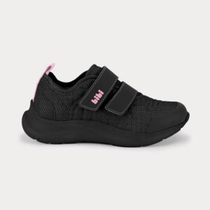 Tênis Infantil Bibi Action Preto Rosa