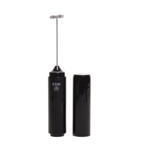 Mini Mixer a Pilha 3,5cm x 3,5cm x 22,5cm Preto Aço Inox - Wolff