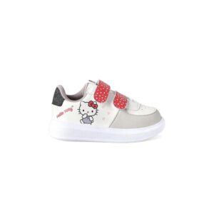Tênis Infantil Novopé Hello Kitty Tiras 23/27 Branco
