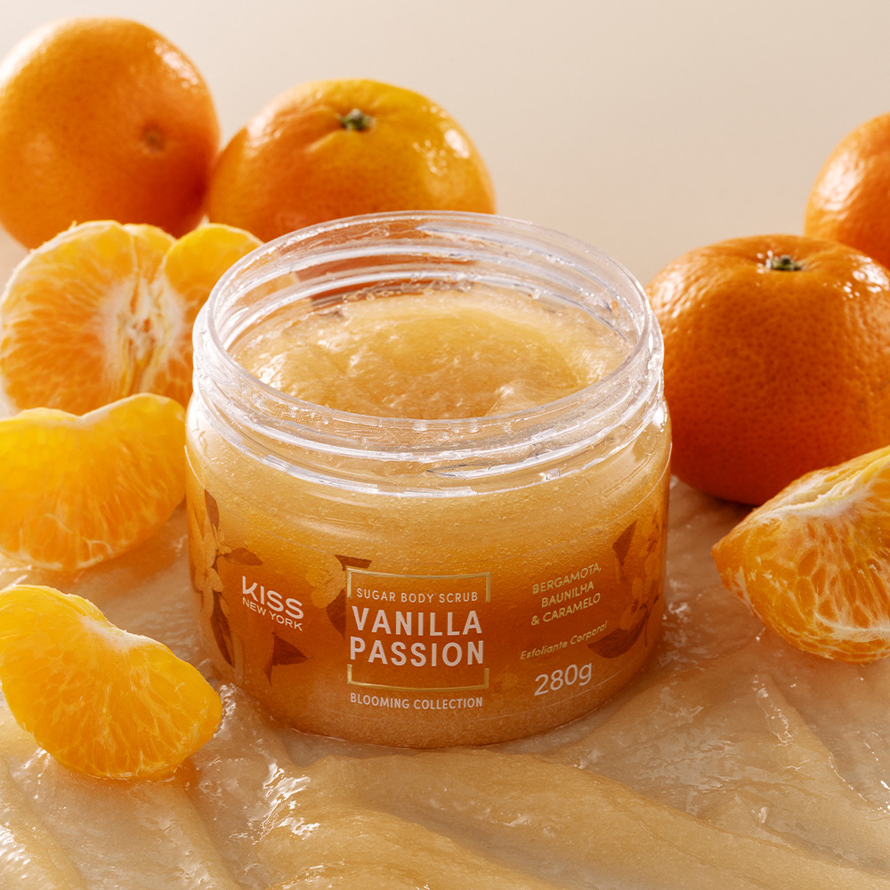 Esfoliante Corporal A??car Vanilla Passion 1 Esfoliante Corporal de Açúcar Vanilla Passion - Kiss New York