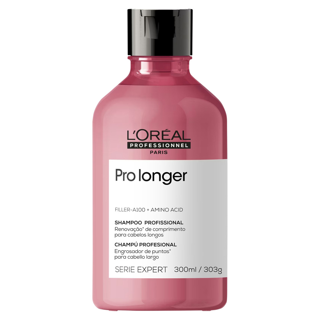 Shampoo Pro Longer L'Or?al 300ml - Cabelos Longos 1 SHAMPOO PRO LONGER LORÉAL PROFESSIONNEL SERIE EXPERT 300ML