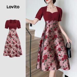 Vestido Floral Elegante para Festa