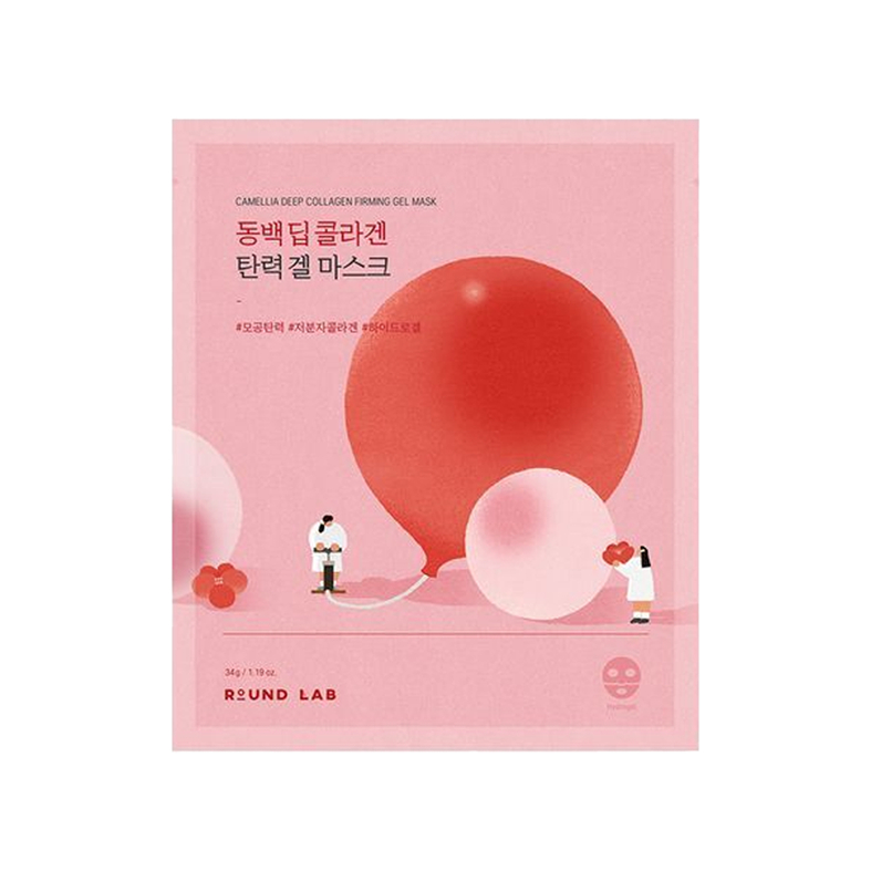 Round Lab Camellia Deep Collagen Firming Gel Mask - 34g 1 Round Lab Camellia Deep Collagen Firming Gel Mask 34g 1ea