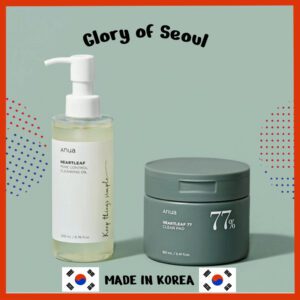 Kit ANUA: Almofadas Toner + Óleo Pore Control