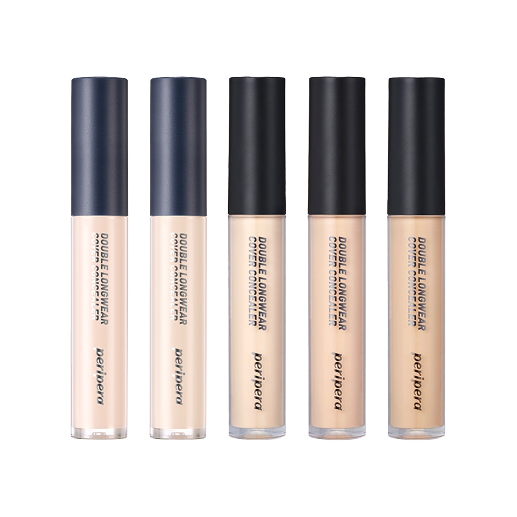 Corretivo Peripera Double Longwear 5.5g 1 peripera double longwear cover concealer 5.5g