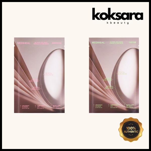 M?scara Retinol Col?geno Mediheal - Lifting 1 Máscara Retinol Colágeno Mediheal - Lifting