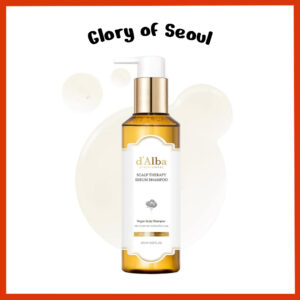 D'ALBA Vegan Reparando o shampoo de soro de terapia do couro cabeludo, 275ml, 65ml