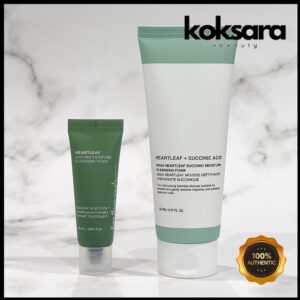 AUNA heartleaf succinic moisture cleansing foam 25ml,150ml