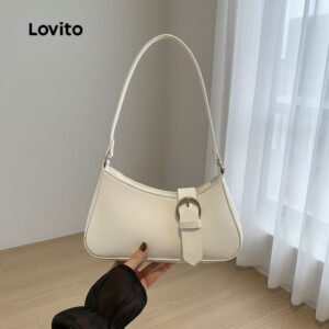 Bolsa de Ombro Casual Lovito PU Feminina