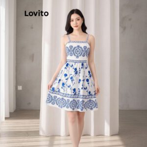 Vestido Boho Flores Paisley Verão