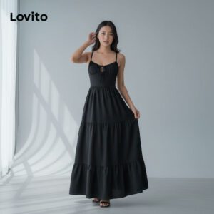 Vestido Feminino Corte Liso Amarração Traseira