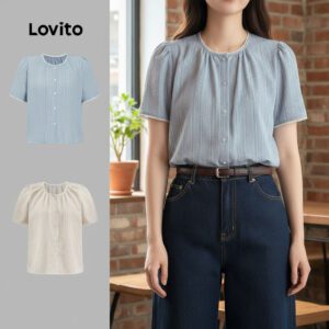 Blusa Feminina Listrada Casual Verão