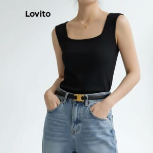 Regata Feminina Lisa Slim Fit Poliéster