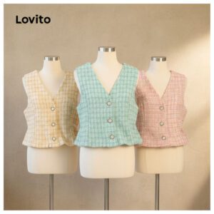 Blusa Feminina Lisa de Tweed Botões