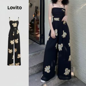 Macacão Feminino Floral Estampado L132