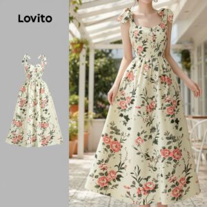 Vestido Floral Casual Verão Feminino