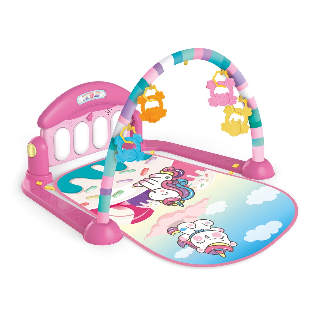 Tapete de Atividades Joy Arco-?ris Piano Musical Replay Kids 1 Tapete de Atividades Joy Arco-Íris Piano Musical Replay Kids