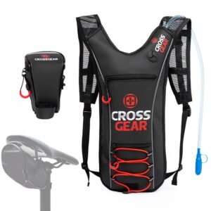 Mochila Esportiva Hidratação Ciclismo Bolsa Selim Bike