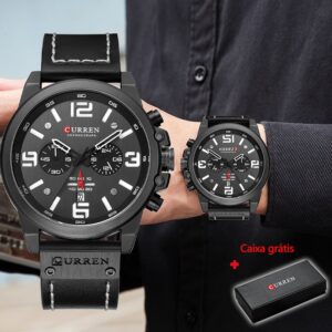 CURREN Men Watches Top Brand Fashion Luxury Quartz Leather Military Waterproof 8314