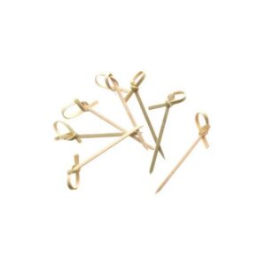 Palito em Bambu p/ petiscos - 20 Unidades - 12 cm - Silver Festas - Rizzo