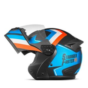 Capacete Escamoteável Etceter Mixs Gladiator Stronger Faster