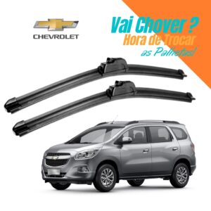 Par Palheta Limpador Parabrisa Chevrolet SPIN 2013 2014 2015 2016 2017 2018 2019 2020